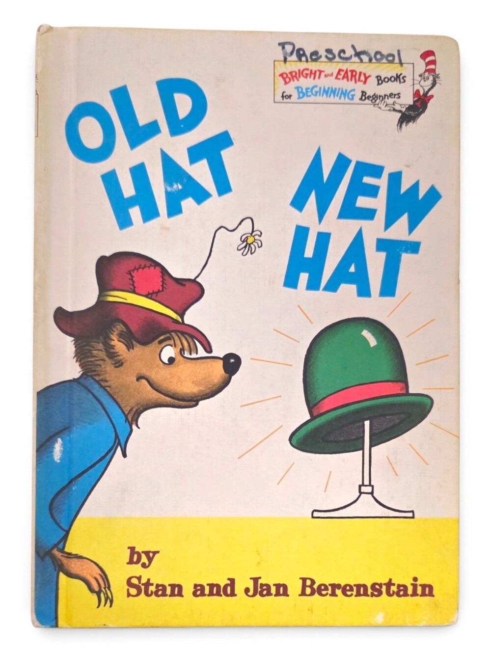 1970 “Old Hat New Hat” By Stan & Jan Berenstain Vintage Kids Collectable Book 